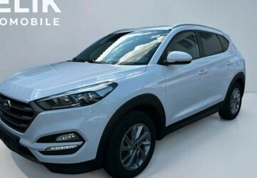 Hyundai Tucson blue 2WD 1. Hand 120.000 km 12.890 &euro; Neckarsulm 74172