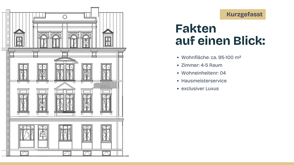Etagenwohnung Chemnitz Altendorf - 5 Zimmer, 102 m&sup2;, 1.099&euro; | Angebot:27081301