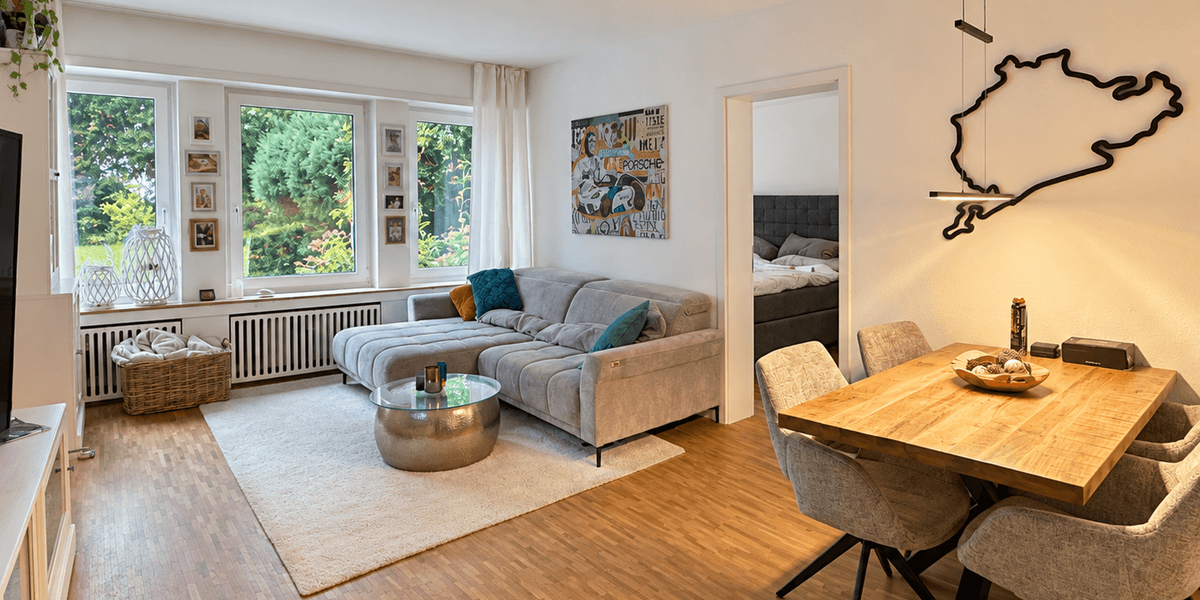 Etagenwohnung Düsseldorf Niederkassel - 2 Zimmer, 54 m&sup2;, 1.350&euro; | Angebot:27657572