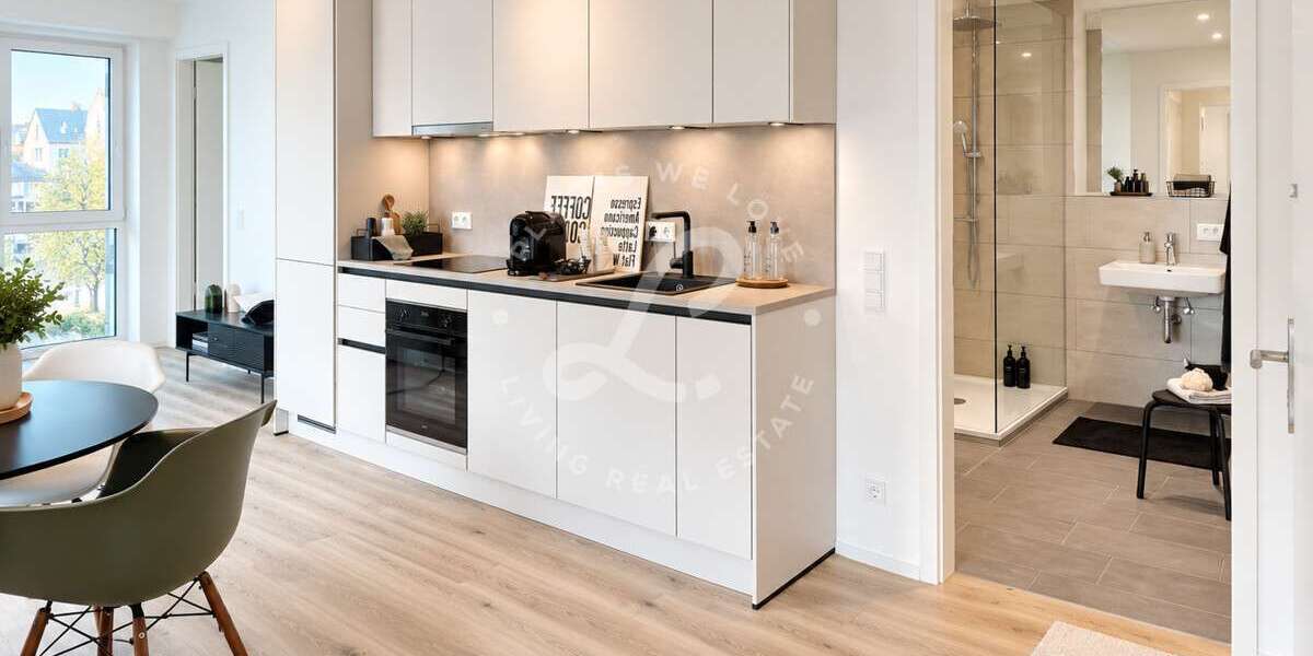 Etagenwohnung Frankfurt Süd - 2 Zimmer, 53 m&sup2;, 1.410&euro; | Angebot:27661750