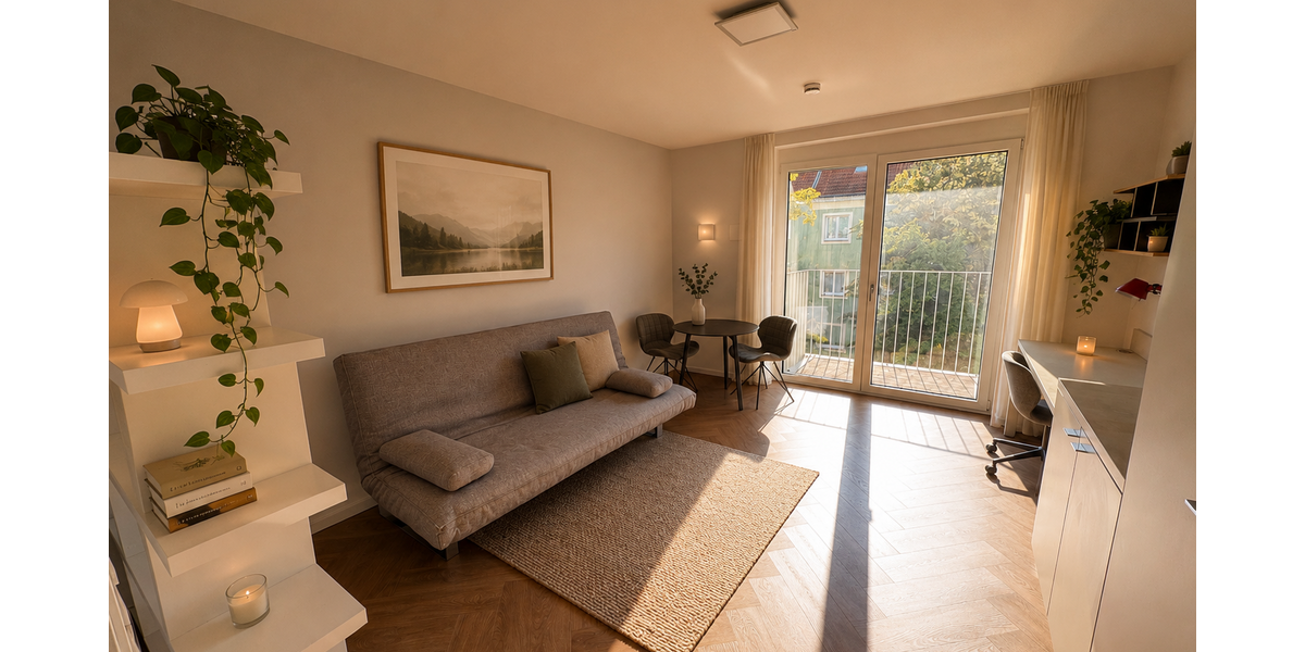 Etagenwohnung Berlin Lichtenberg - 1 Zimmer, 26 m&sup2;, 715&euro; | Angebot:27290183