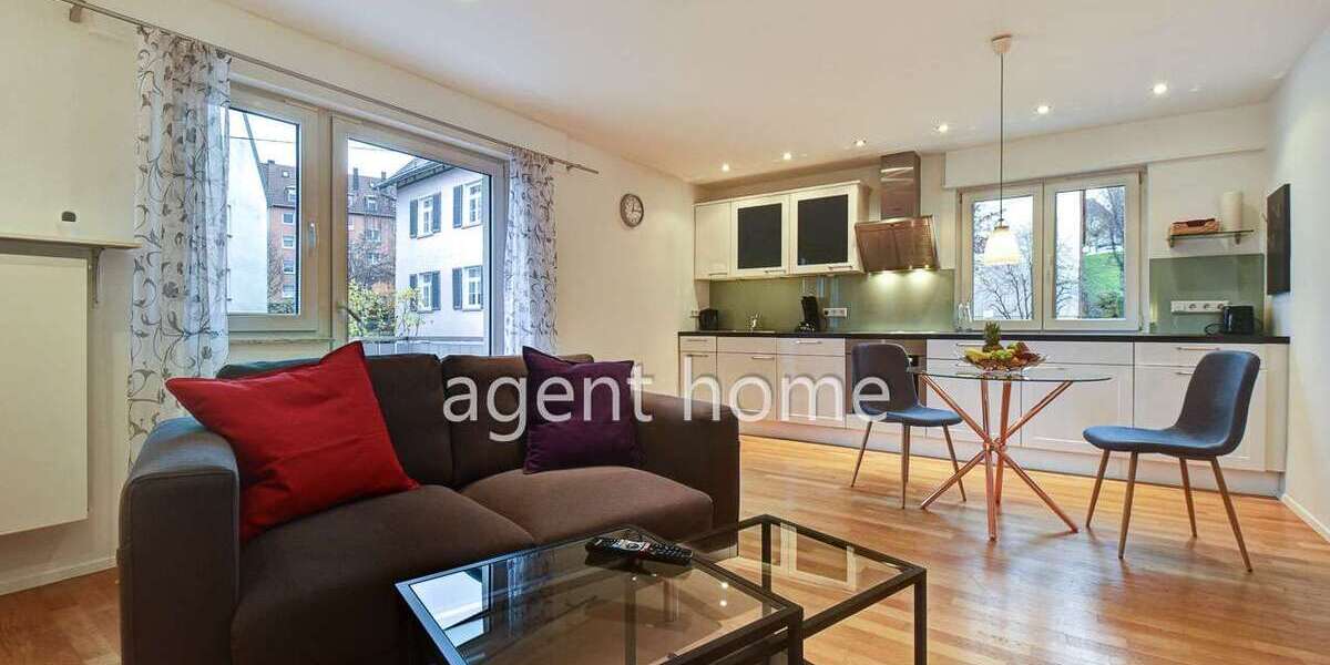 Etagenwohnung Stuttgart Stuttgart-Ost - 2 Zimmer, 52 m&sup2;, 1.180&euro; | Angebot:27288359