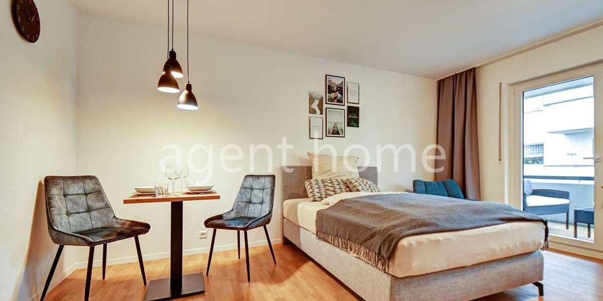 Etagenwohnung Stuttgart Feuerbach - 1 Zimmer, 27 m&sup2;, 960&euro; | Angebot:27288340