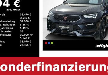 Cupra Ateca 20.104 km 36.470 &euro; Pfaffenhofen/Ilm 85276