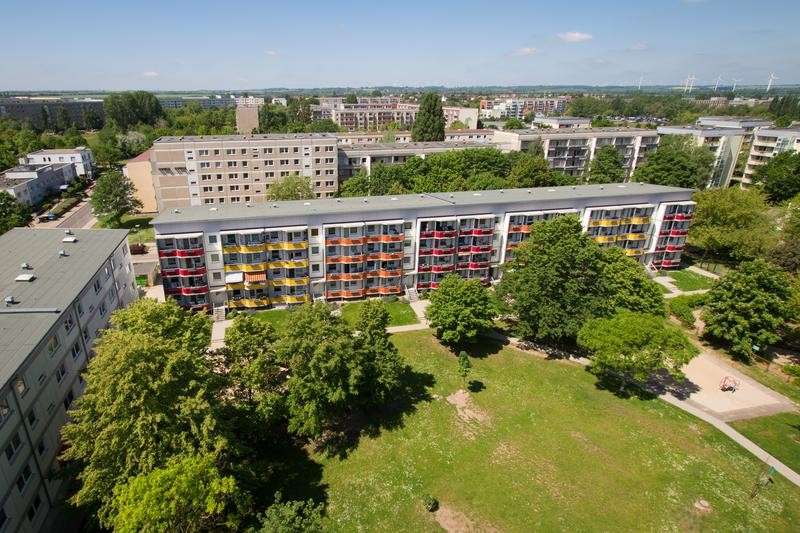 Etagenwohnung Magdeburg Neu Olvenstedt - 3 Zimmer, 71 m&sup2;, 440&euro; | Angebot:27291509