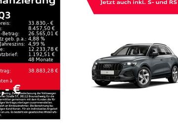 Audi Q3 7.489 km 33.830 &euro; Reutlingen 72760