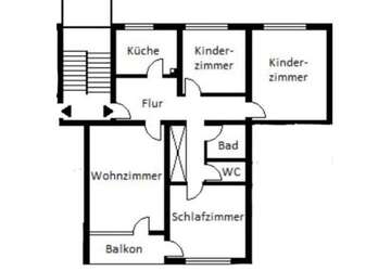 Wohnung Gießen - 4 Zimmer, 90 m&sup2;, 1.090&euro; | Angebot:27656718