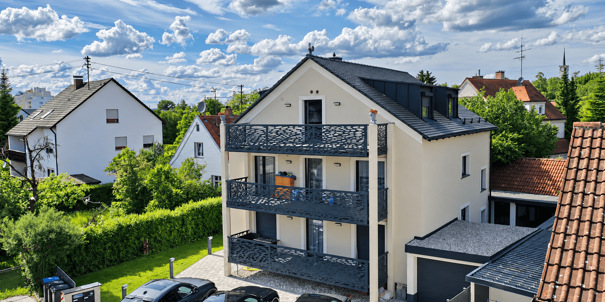 Etagenwohnung Neusäß - 3 Zimmer, 73 m&sup2;, 1.400&euro; | Angebot:27657719