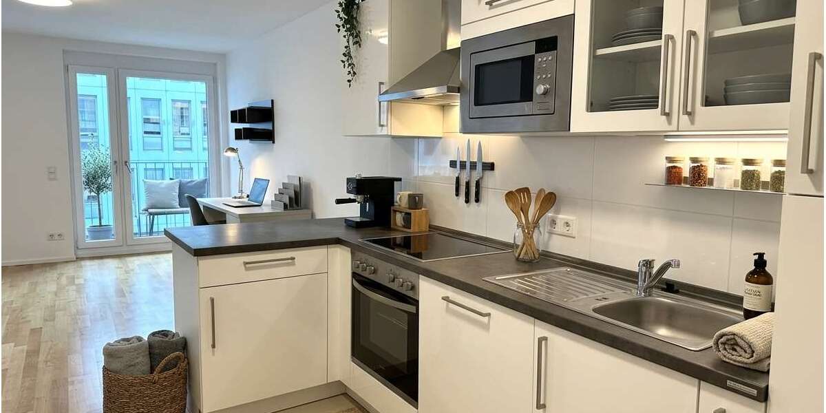 Etagenwohnung Berlin Friedrichshain-Kreuzberg - 1 Zimmer, 39 m&sup2;, 980&euro; | Angebot:27274744
