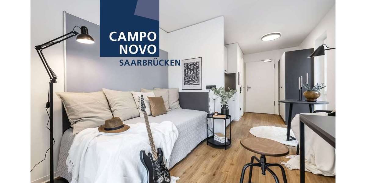 Etagenwohnung Saarbrücken St. Johann - 1 Zimmer, 22 m&sup2;, 546&euro; | Angebot:27275591