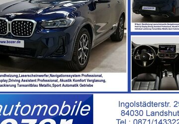 BMW X4 xDr30d MSport Laser,HUD,Echtleder NP:91.860 35.400 km 47.700 &euro; Landshut 84030