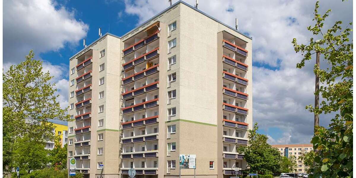 Etagenwohnung Leipzig Schönau - 2 Zimmer, 55 m&sup2;, 343&euro; | Angebot:27287521