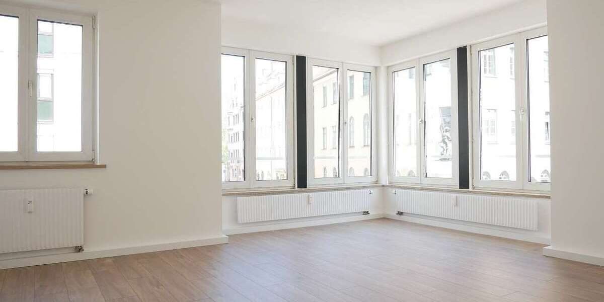 Etagenwohnung Augsburg Innenstadt - 2 Zimmer, 63 m&sup2;, 890&euro; | Angebot:27288958