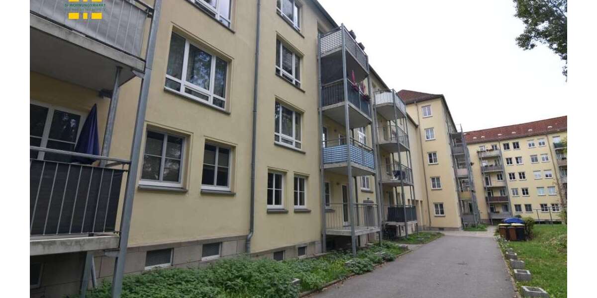 Etagenwohnung Chemnitz Lutherviertel - 1 Zimmer, 34 m&sup2;, 200&euro; | Angebot:27294188