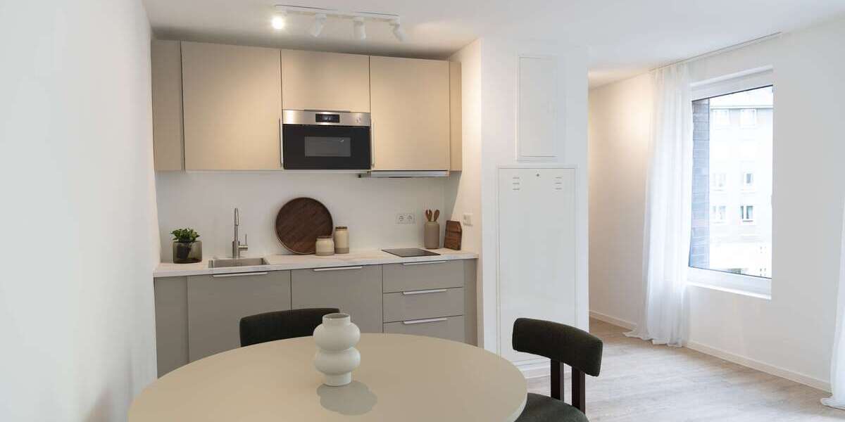 Etagenwohnung Düsseldorf Flingern Süd - 1 Zimmer, 43 m&sup2;, 1.270&euro; | Angebot:27270500