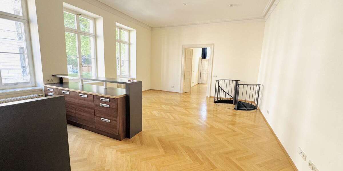 Etagenwohnung Leipzig Zentrum-Nordwest - 4 Zimmer, 164 m&sup2;, 1.999&euro; | Angebot:27291746
