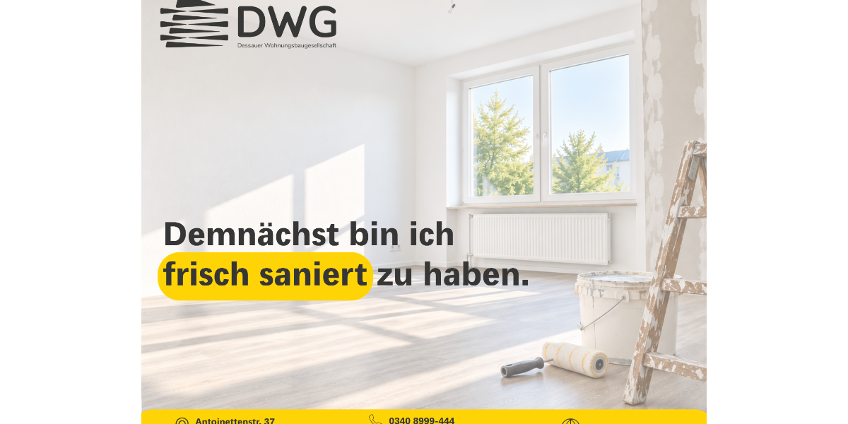 Etagenwohnung Dessau-Roßlau Roßlau - 4 Zimmer, 72 m&sup2;, 524&euro; | Angebot:27653749