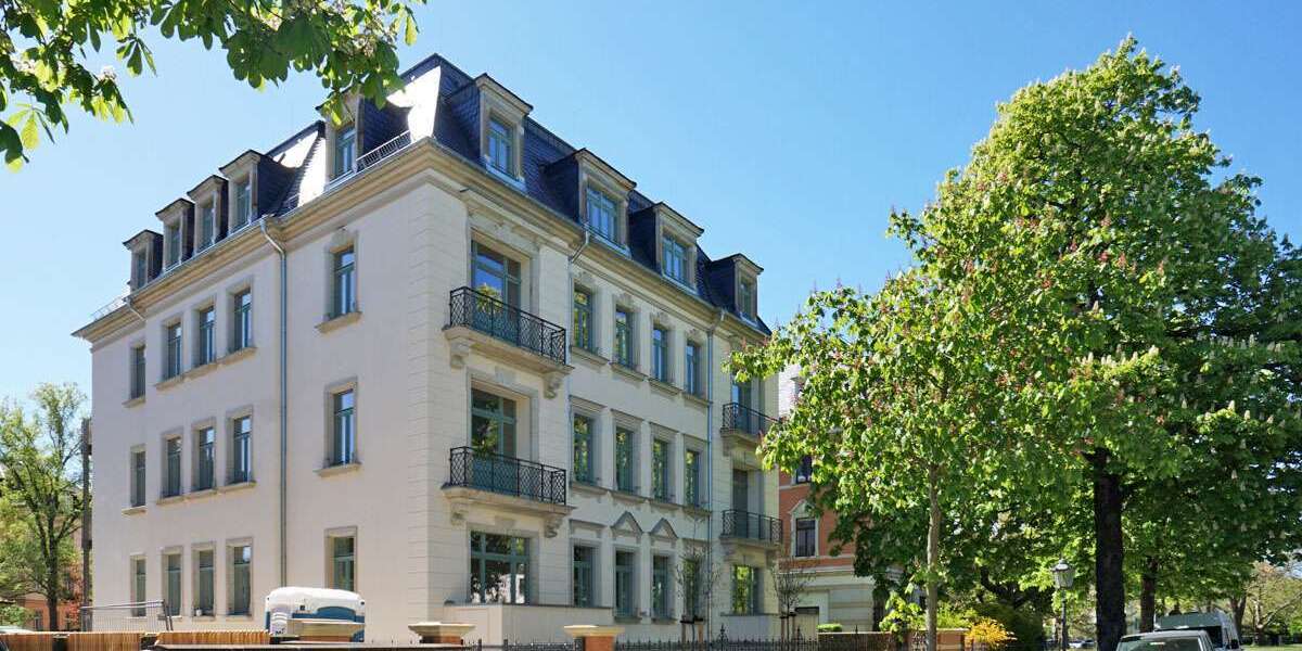 Etagenwohnung Dresden Striesen - 4 Zimmer, 100 m&sup2;, 1.995&euro; | Angebot:27284286