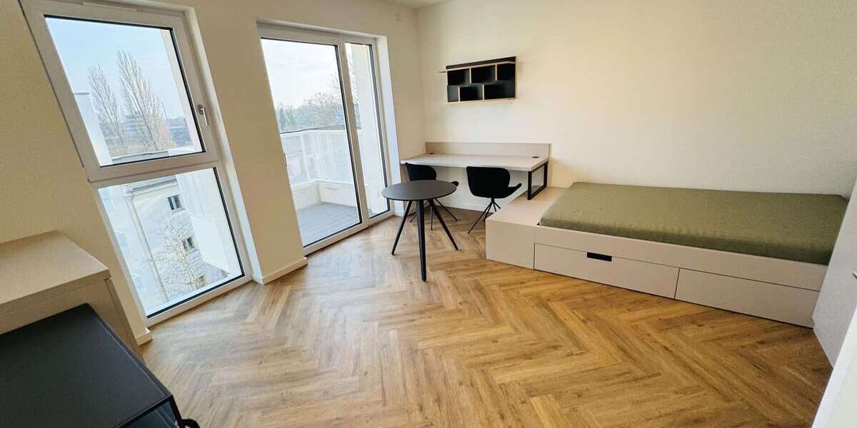 Etagenwohnung Berlin Adlershof - 1 Zimmer, 27 m&sup2;, 632&euro; | Angebot:27268351