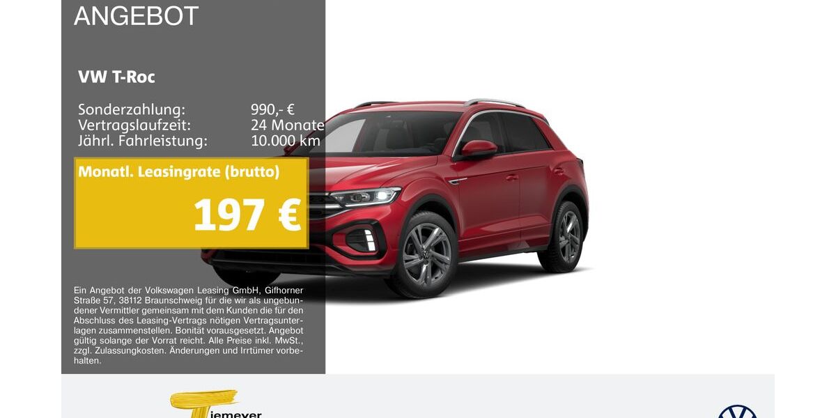 VW T-Roc 7.207 km 26.040 &euro; Remscheid 42897