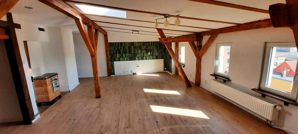 Dachgeschoßwohnung Pasewalk - 4 Zimmer, 108 m&sup2;, 830&euro; | Angebot:27640039