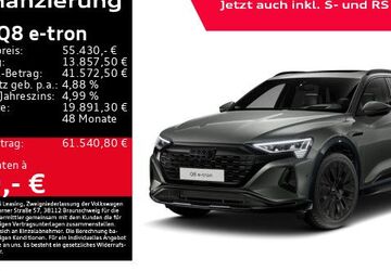 Audi Q8 e-tron 56.929 km 55.430 &euro; Binzen 79589