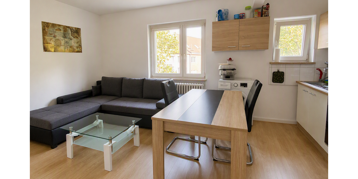 Etagenwohnung Duisburg Hochfeld - 1 Zimmer, 42 m&sup2;, 340&euro; | Angebot:27284409